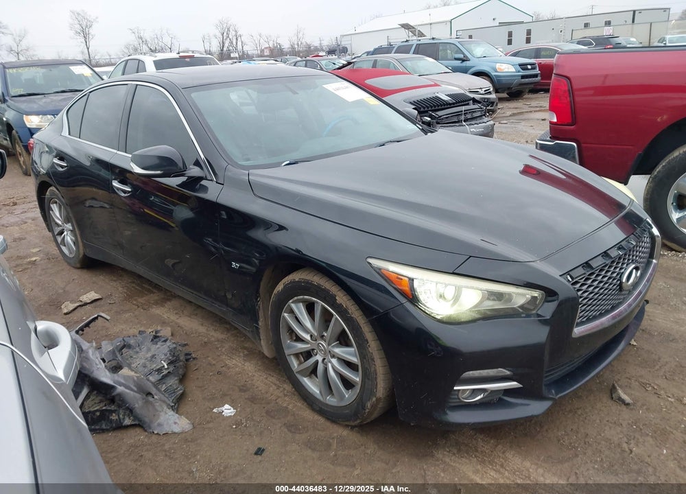 2015 INFINITI Q50 PREMIUM VIN: JN1BV7AR9FM408341