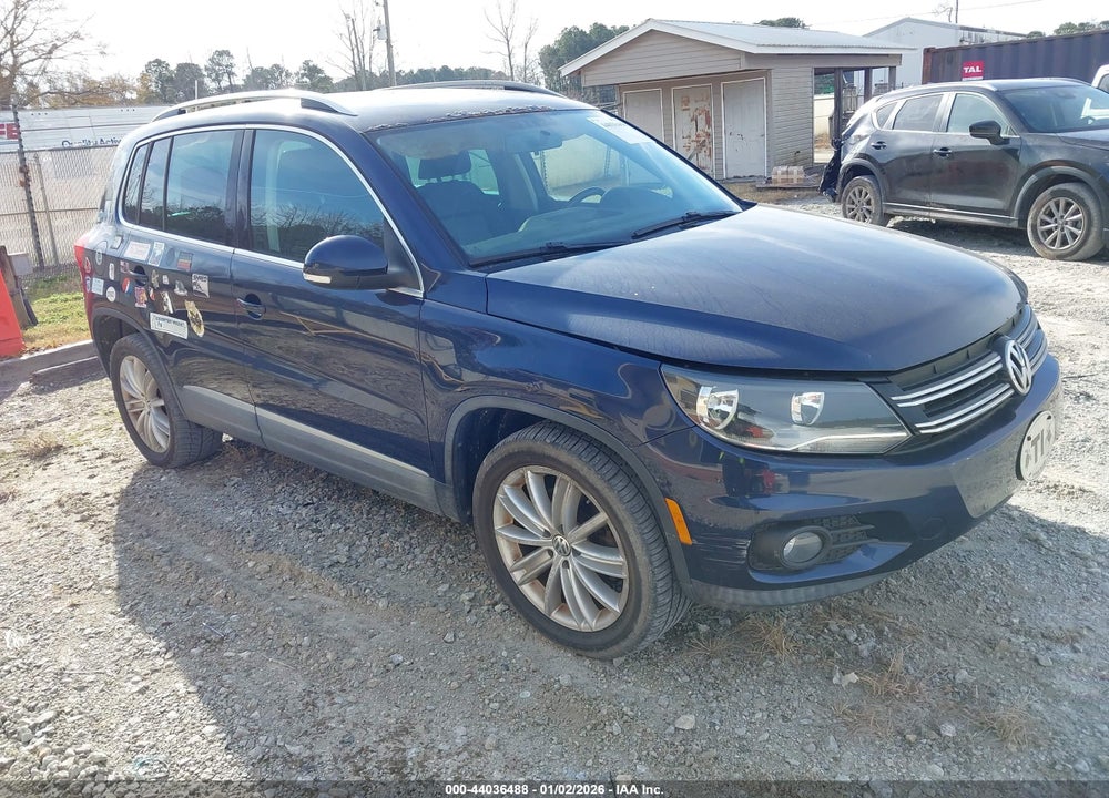 2013 VOLKSWAGEN TIGUAN S/SE/SEL VIN: WVGAV7AX7DW557612