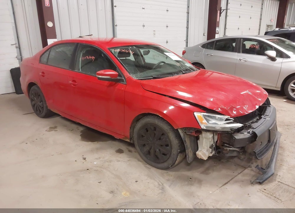 2012 VOLKSWAGEN JETTA 2.5L SE VIN: 3VWDP7AJ7CM111995