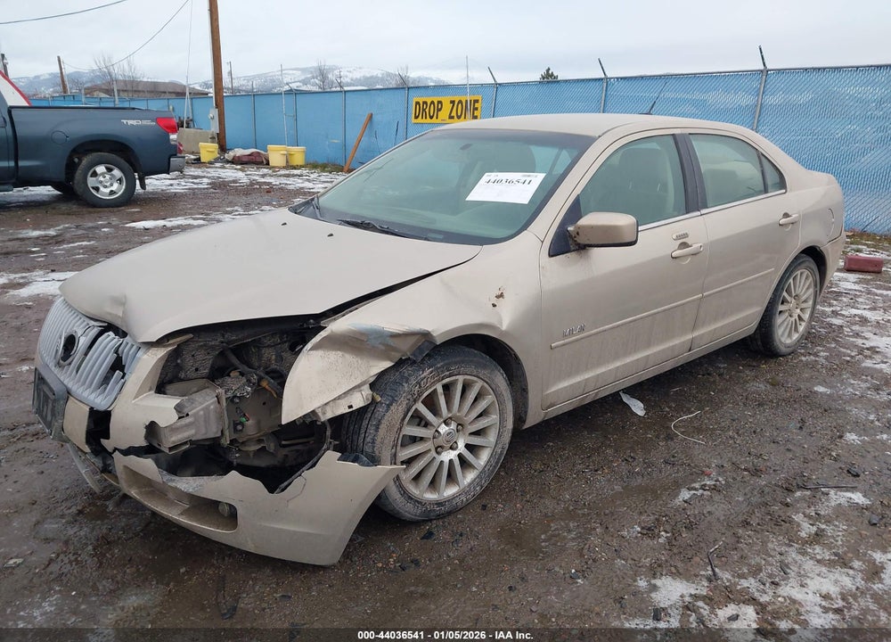 2008 MERCURY MILAN I4 PREMIER VIN: 3MEHM08Z08R625986