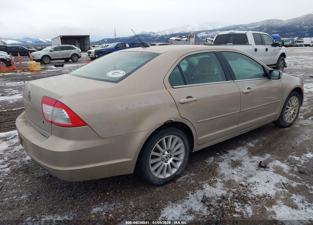 2008 MERCURY MILAN I4 PREMIER VIN: 3MEHM08Z08R625986