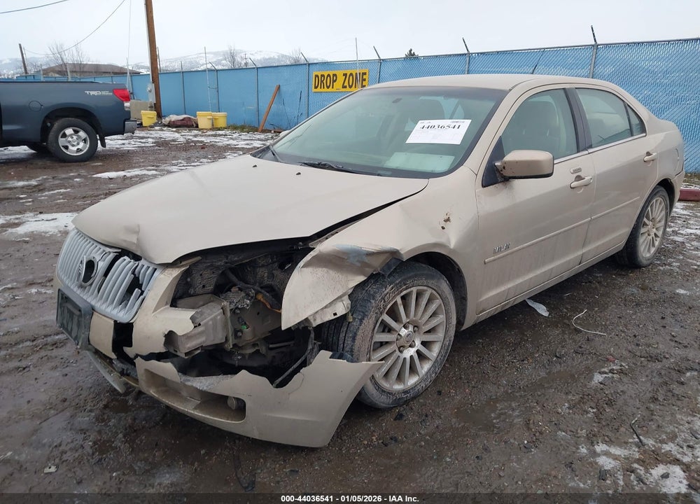 2008 MERCURY MILAN I4 PREMIER VIN: 3MEHM08Z08R625986
