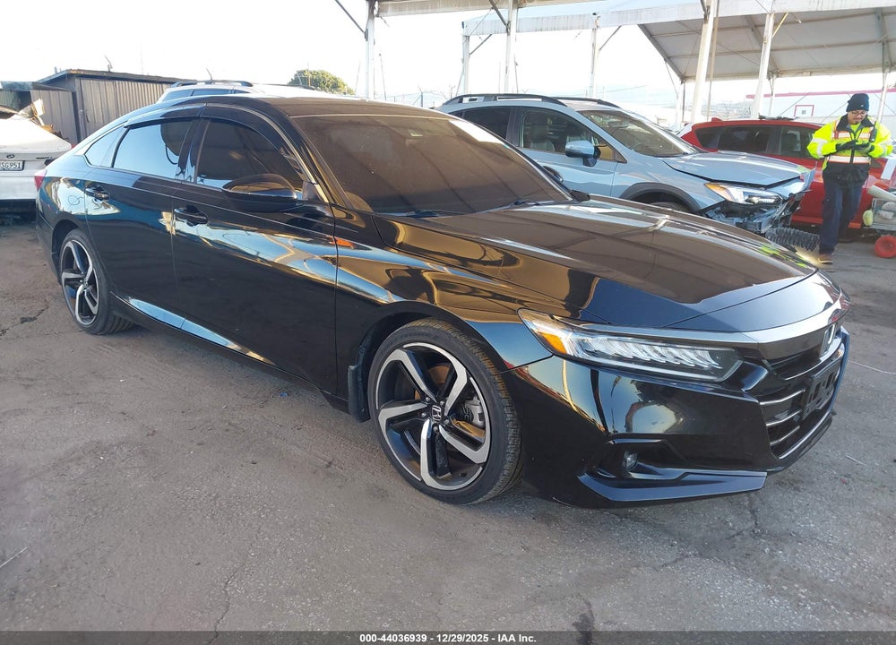 2021 HONDA ACCORD SPORT 2.0T VIN: 1HGCV2F37MA011171