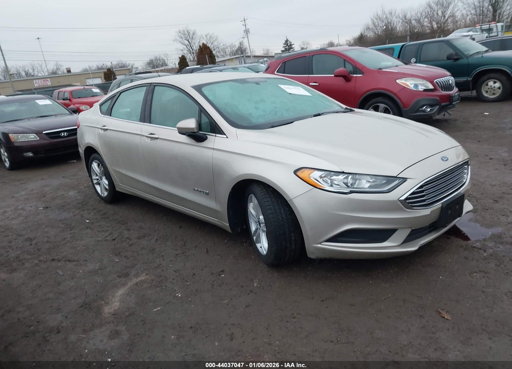 2018 FORD FUSION HYBRID S VIN: 3FA6P0UU4JR254501