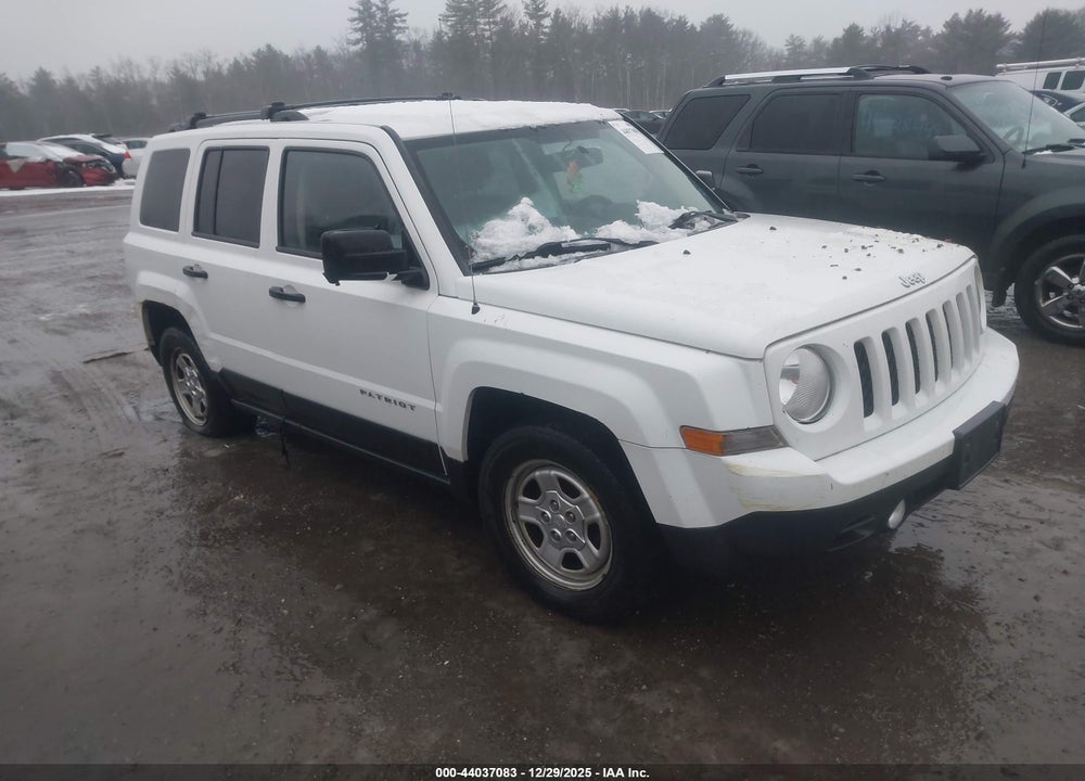 2013 JEEP PATRIOT SPORT VIN: 1C4NJPBA7DD124380