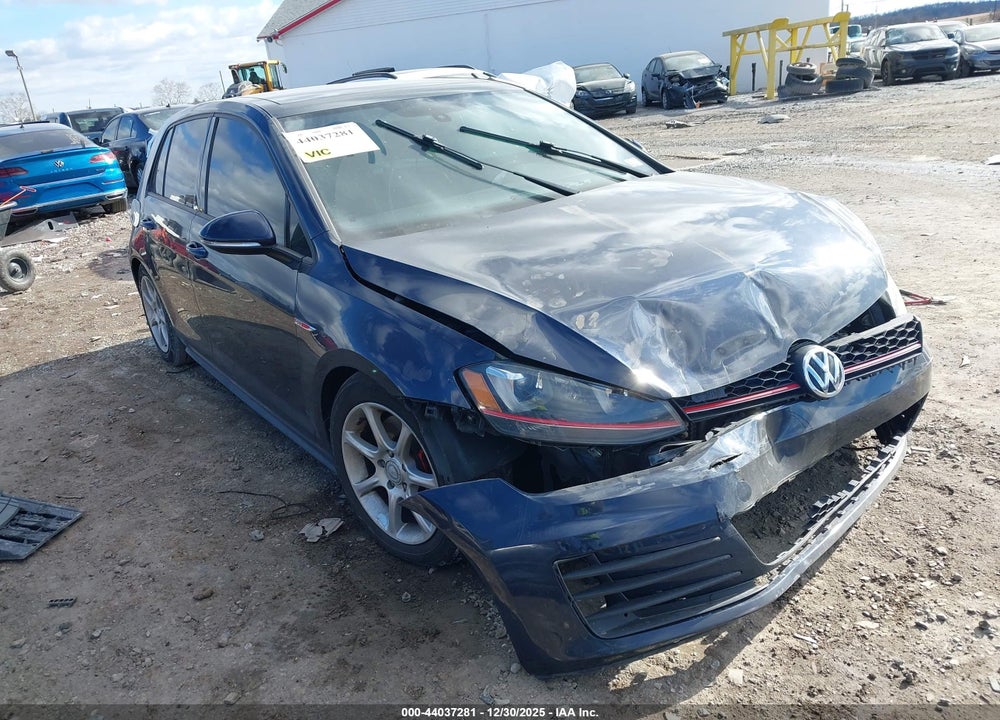 2015 VOLKSWAGEN GOLF GTI 2.0T AUTOBAHN 4-DOOR VIN: 3VW4T7AU8FM072280