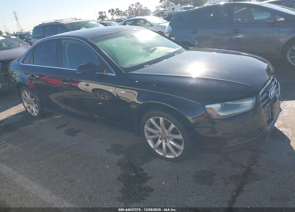 2014 AUDI A4 2.0T PREMIUM VIN: WAUAFAFL4EN004506