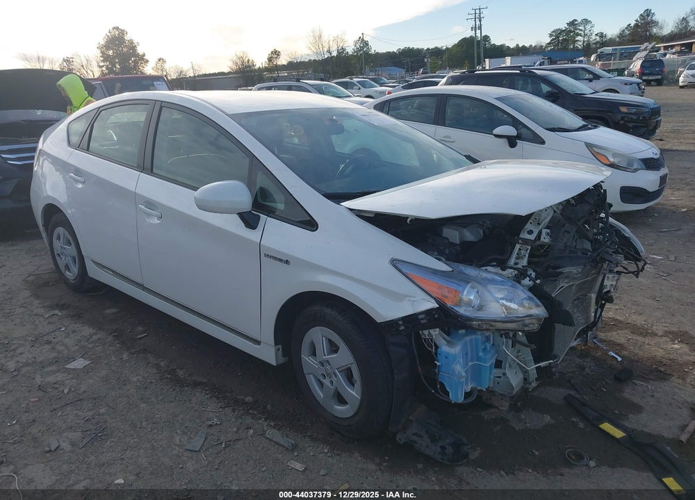 2011 TOYOTA PRIUS TWO VIN: JTDKN3DUXB5293081