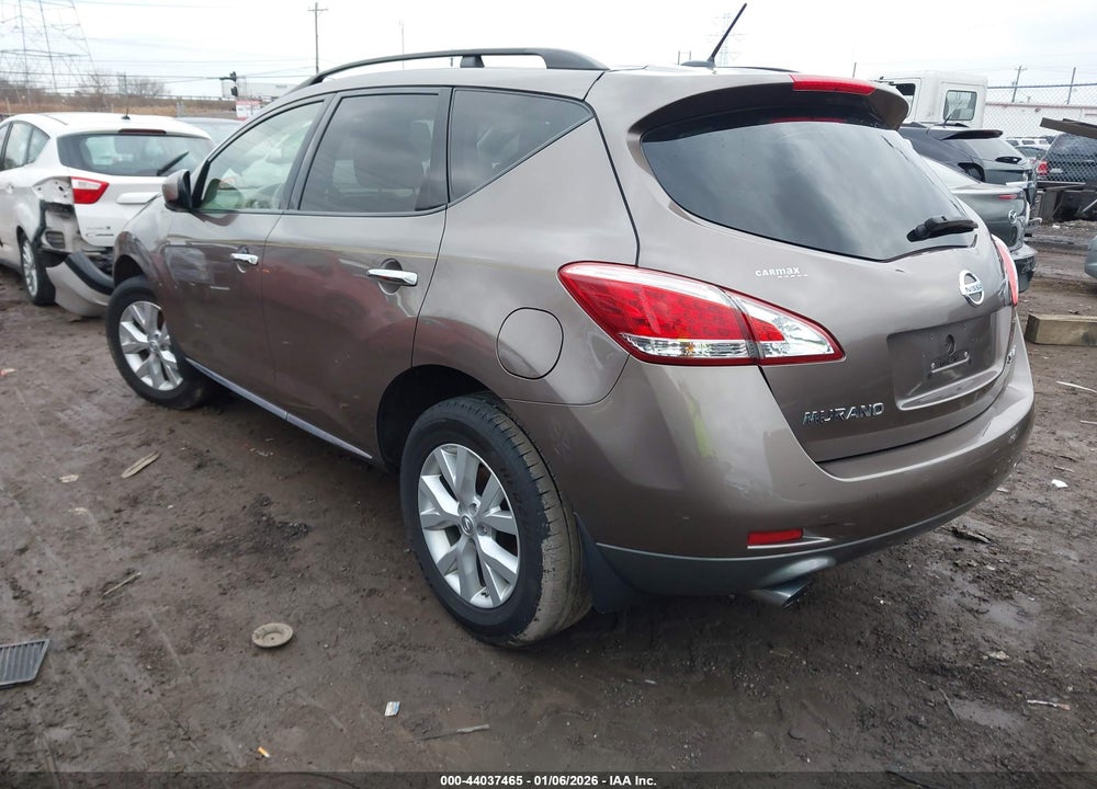 2014 NISSAN MURANO SL VIN: JN8AZ1MW5EW522274