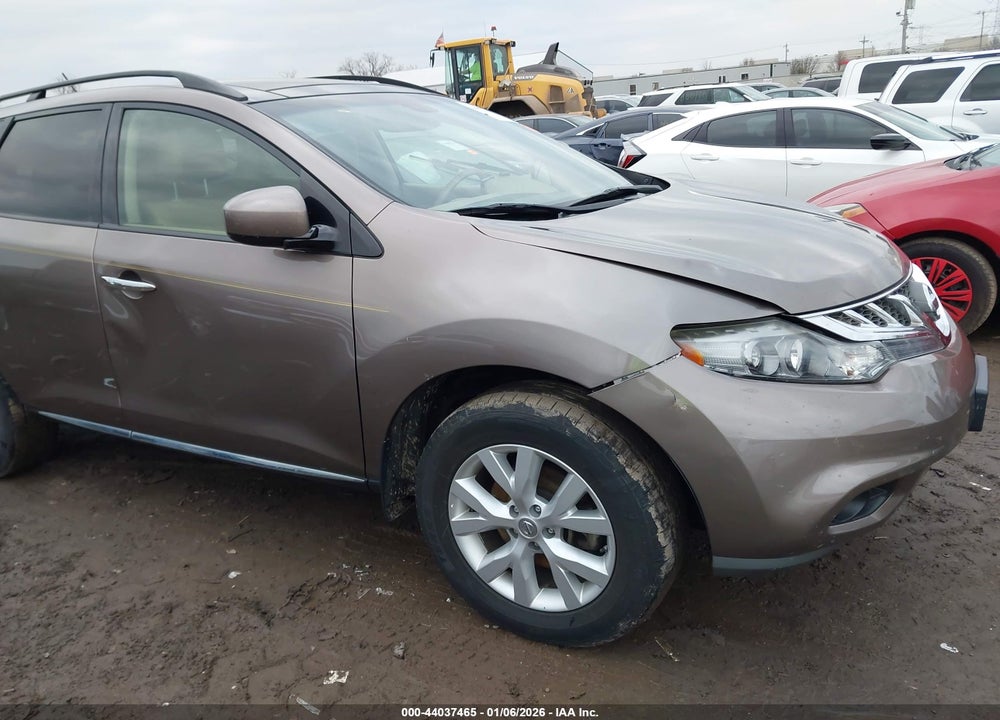 2014 NISSAN MURANO SL VIN: JN8AZ1MW5EW522274