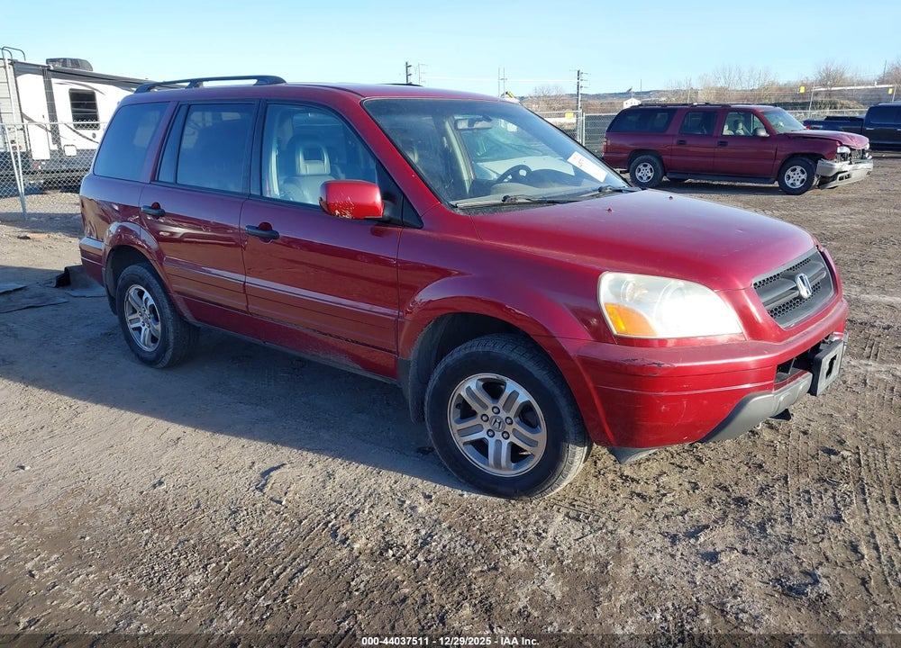 2003 HONDA PILOT EX-L VIN: 2HKYF18623H599880