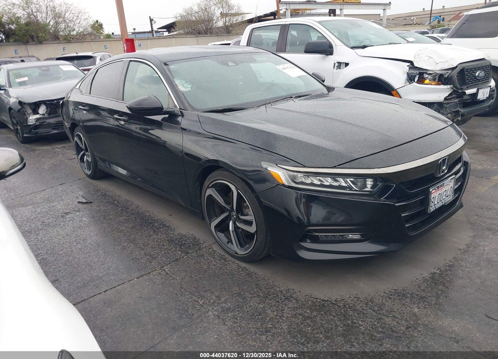 2019 HONDA ACCORD SPORT VIN: 1HGCV1F32KA083421