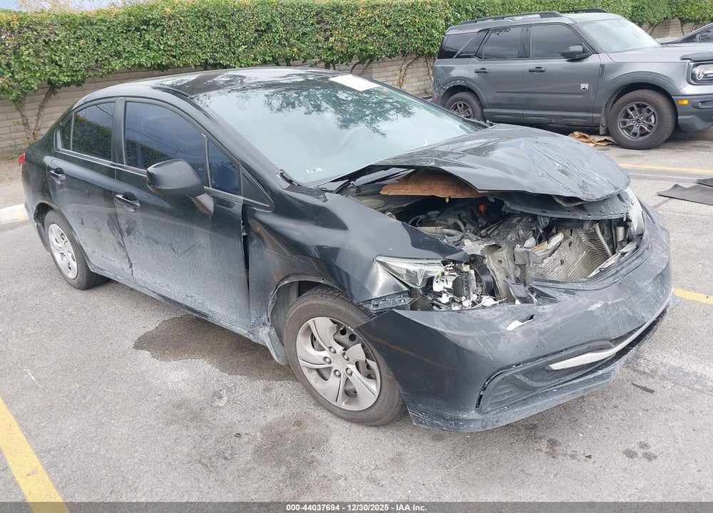 2013 HONDA CIVIC LX VIN: 19XFB2F52DE234057