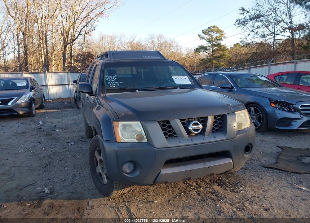 2007 NISSAN XTERRA S VIN: 5N1AN08UX7C529960