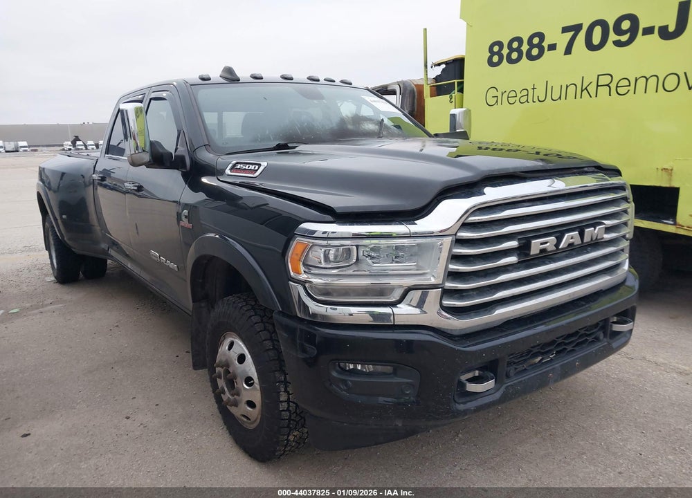 2020 RAM 3500 LAIE LONGHORN  4X4 8' BOX VIN: 3C63RRKL5LG105848