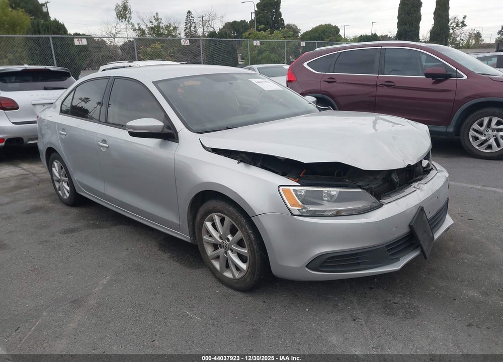 2012 VOLKSWAGEN JETTA 2.5L SE VIN: 3VWDP7AJ0CM376287