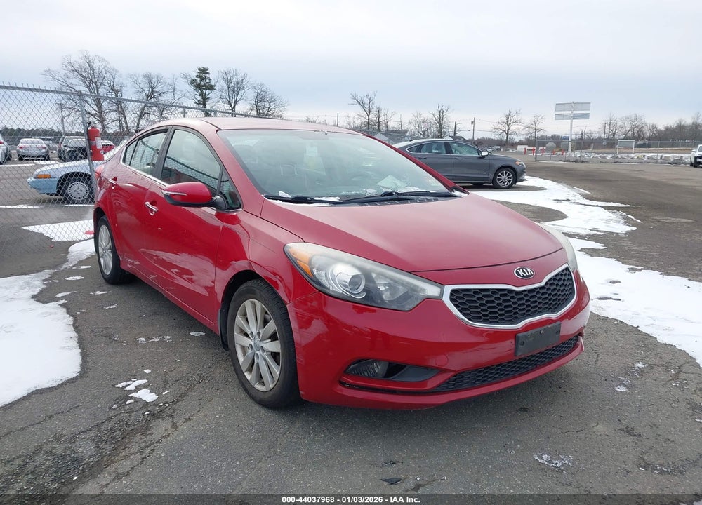2014 KIA FORTE EX VIN: KNAFX4A87E5152396