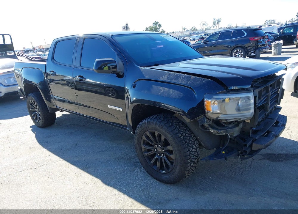 2022 GMC CANYON 2WD  SHORT BOX ELEVATION VIN: 1GTG5CEN5N1189784