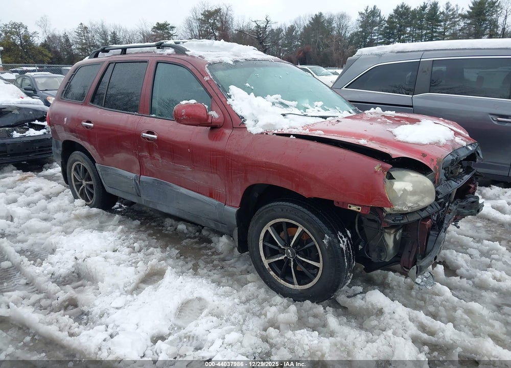 2005 HYUNDAI SANTA FE GLS/LX VIN: KM8SC73E25U986773