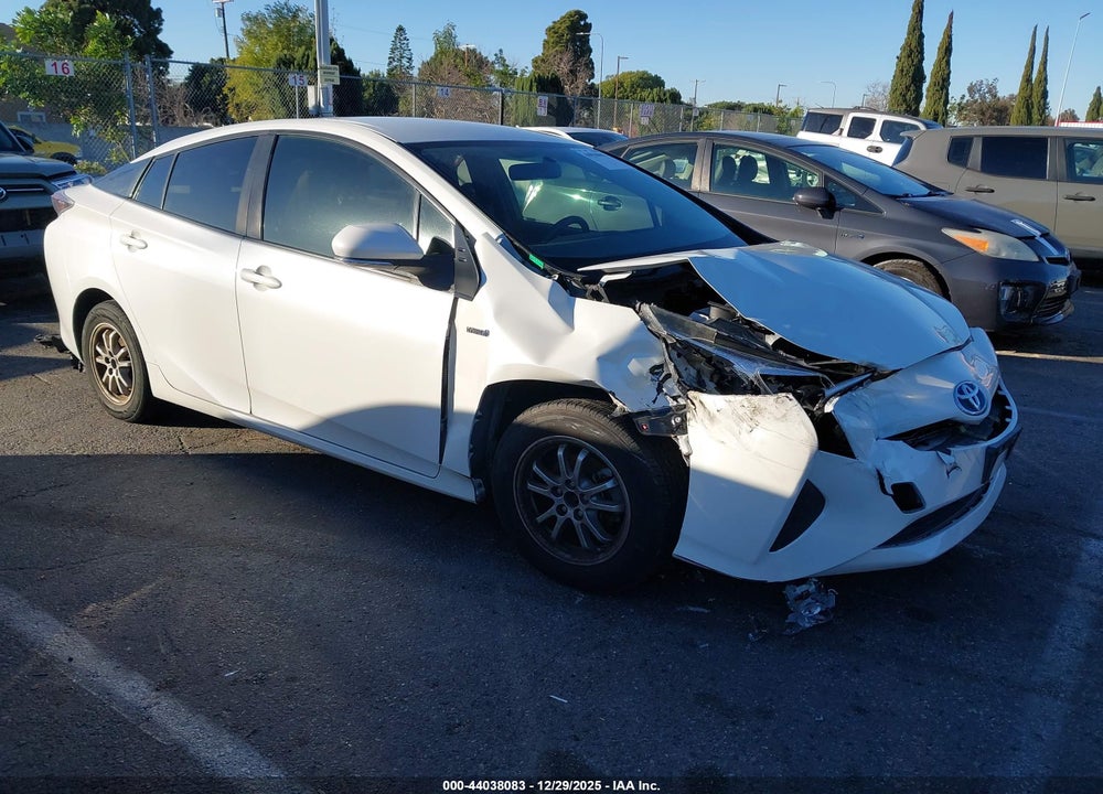 2016 TOYOTA PRIUS TWO VIN: JTDKBRFUXG3004485