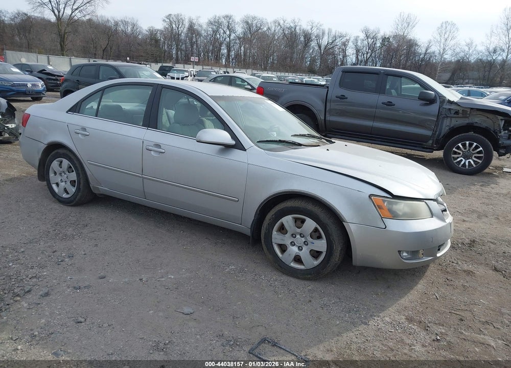 2007 HYUNDAI SONATA GLS VIN: 5NPET46C77H226698