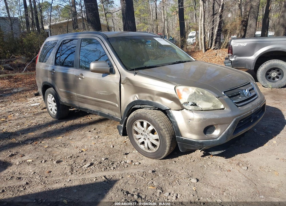 2006 HONDA CR-V SE VIN: SHSRD78946U444959