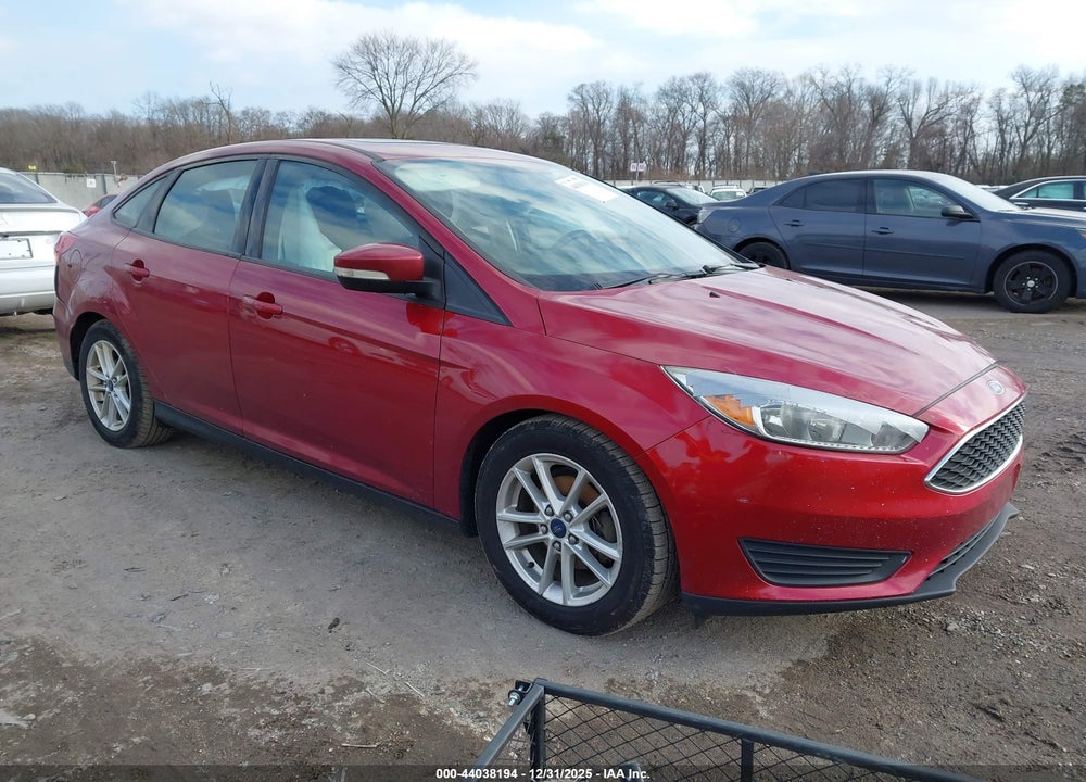 2016 FORD FOCUS SE VIN: 1FADP3F20GL251025