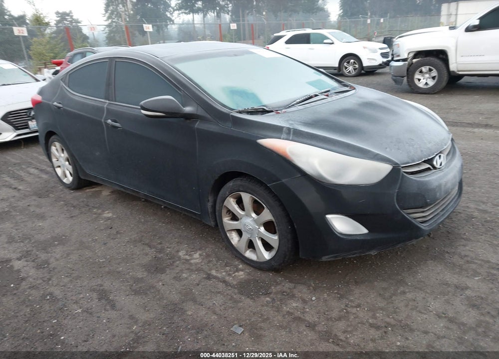 2011 HYUNDAI ELANTRA LIMITED (ULSAN PLANT) VIN: KMHDH4AE9BU101766