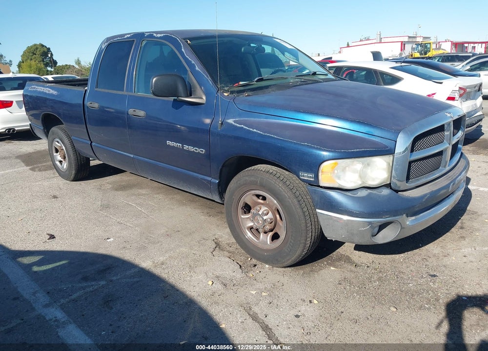 2005 DODGE RAM 2500 SLT VIN: 3D7KR28D85G827383