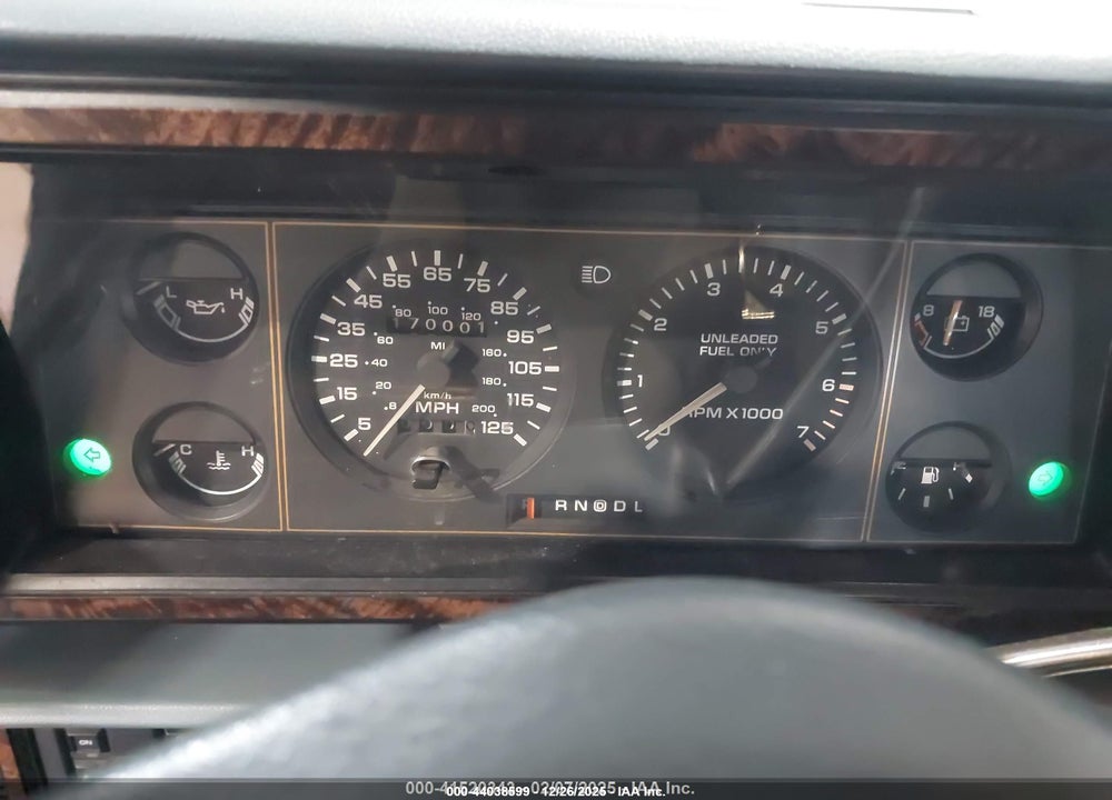 1990 DODGE GRAND CARAVAN LE VIN: 1B4FK54R8LX287039