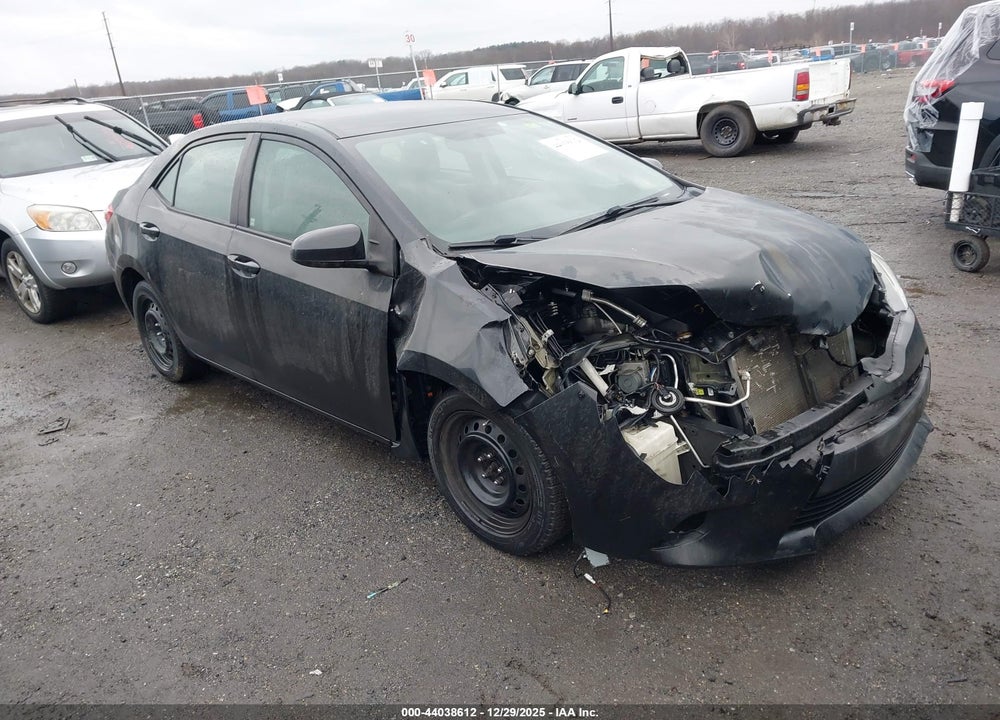 2015 TOYOTA COROLLA LE VIN: 2T1BURHE4FC263687