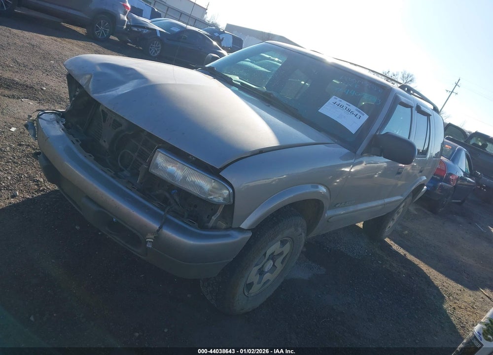 2003 CHEVROLET BLAZER LS VIN: 1GNDT13X23K117733