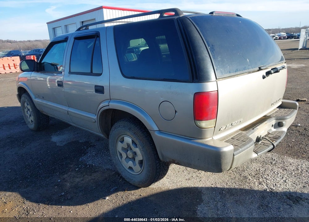 2003 CHEVROLET BLAZER LS VIN: 1GNDT13X23K117733