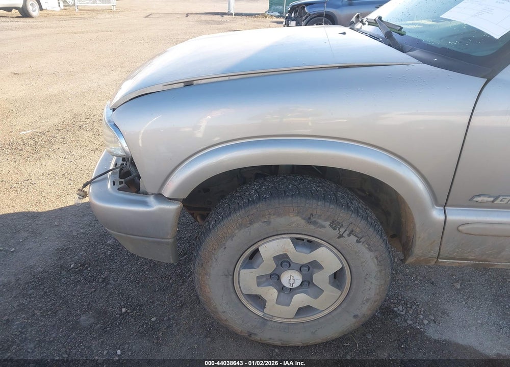 2003 CHEVROLET BLAZER LS VIN: 1GNDT13X23K117733