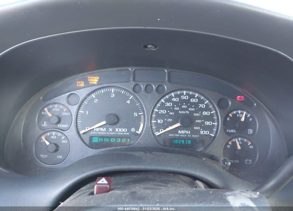 2003 CHEVROLET BLAZER LS VIN: 1GNDT13X23K117733