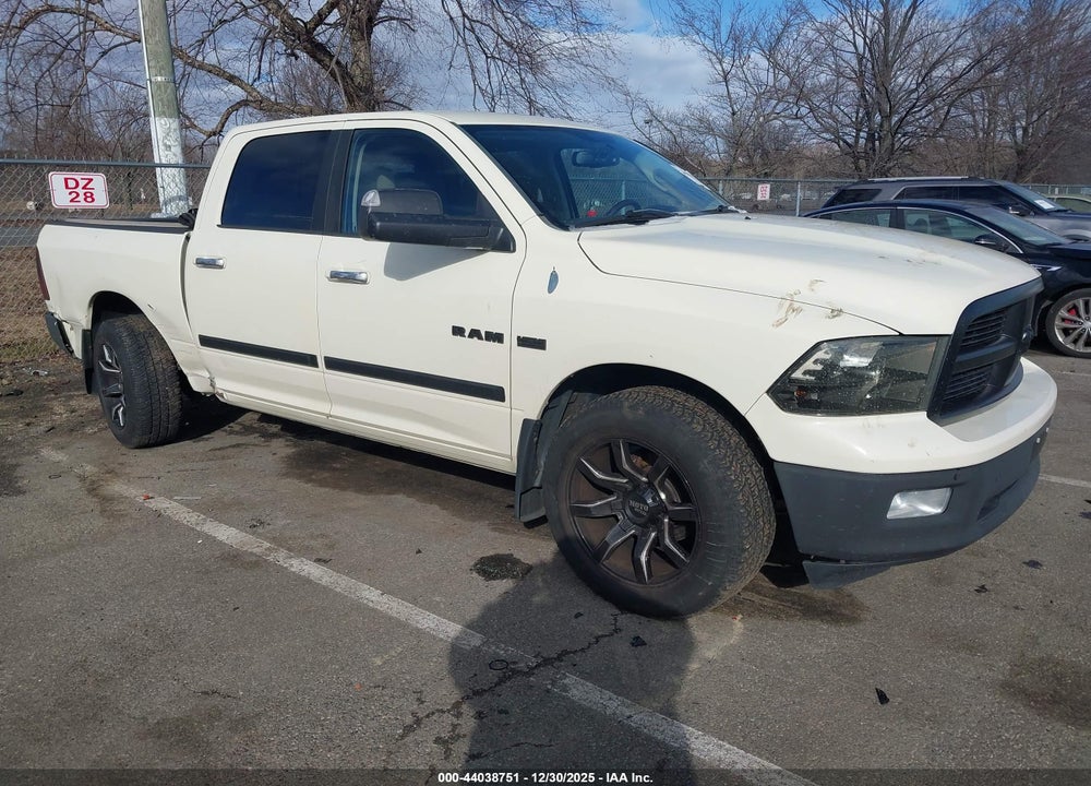 2010 DODGE RAM 1500 SLT/SPORT/TRX VIN: 1D7RV1CT1AS227505