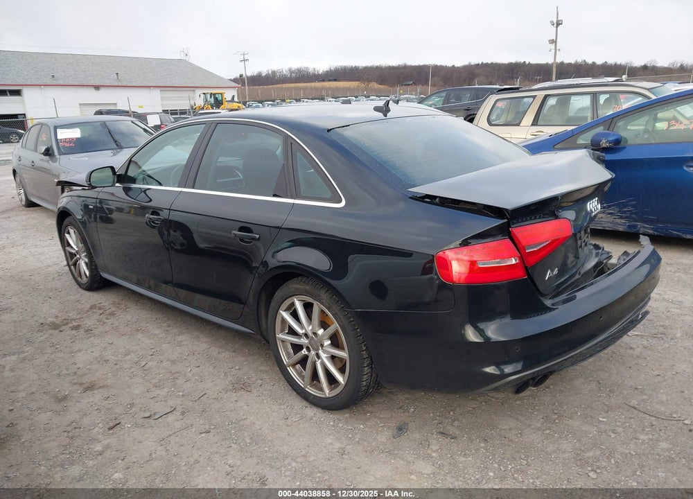 2015 AUDI A4 2.0T PREMIUM VIN: WAUFFAFL5FN031754
