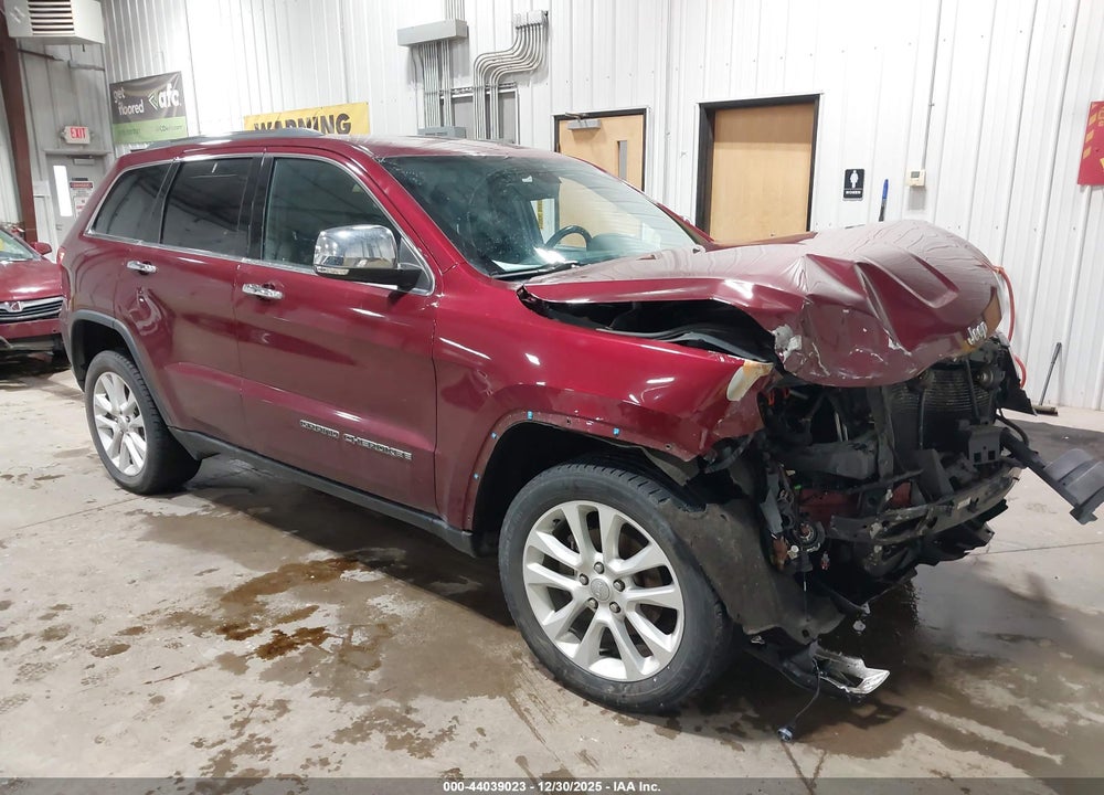 2017 JEEP GRAND CHEROKEE LIMITED 4X4 VIN: 1C4RJFBG2HC882980