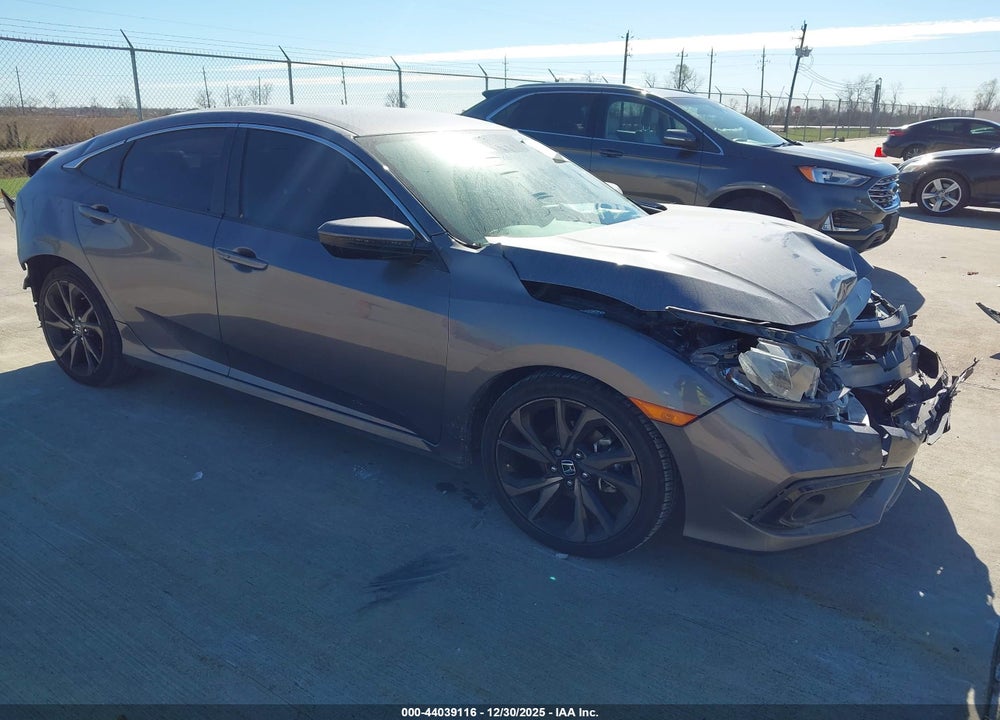 2019 HONDA CIVIC SPORT VIN: 19XFC2F8XKE039490