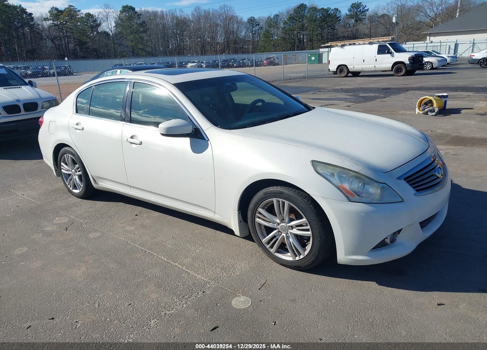 2012 INFINITI G37 JOURNEY VIN: JN1CV6AP4CM933736