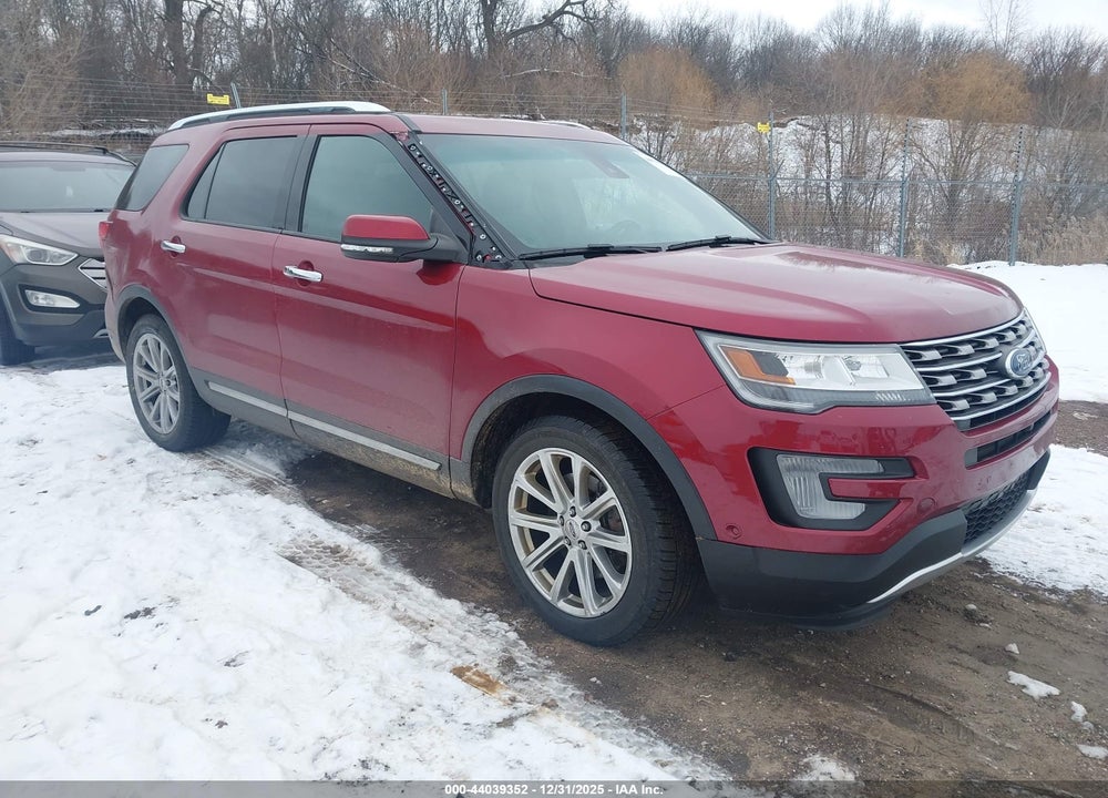 2017 FORD EXPLORER LIMITED VIN: 1FM5K8F81HGE40318