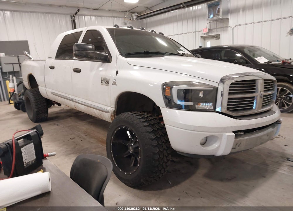 2007 DODGE RAM 3500 LARAMIE VIN: 3D7MX39A87G777483