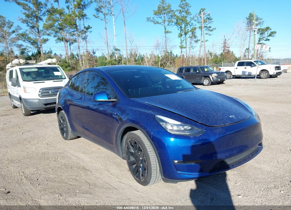2021 TESLA MODEL Y LONG RANGE DUAL MOTOR ALL-WHEEL DRIVE VIN: 5YJYGDEE4MF108199