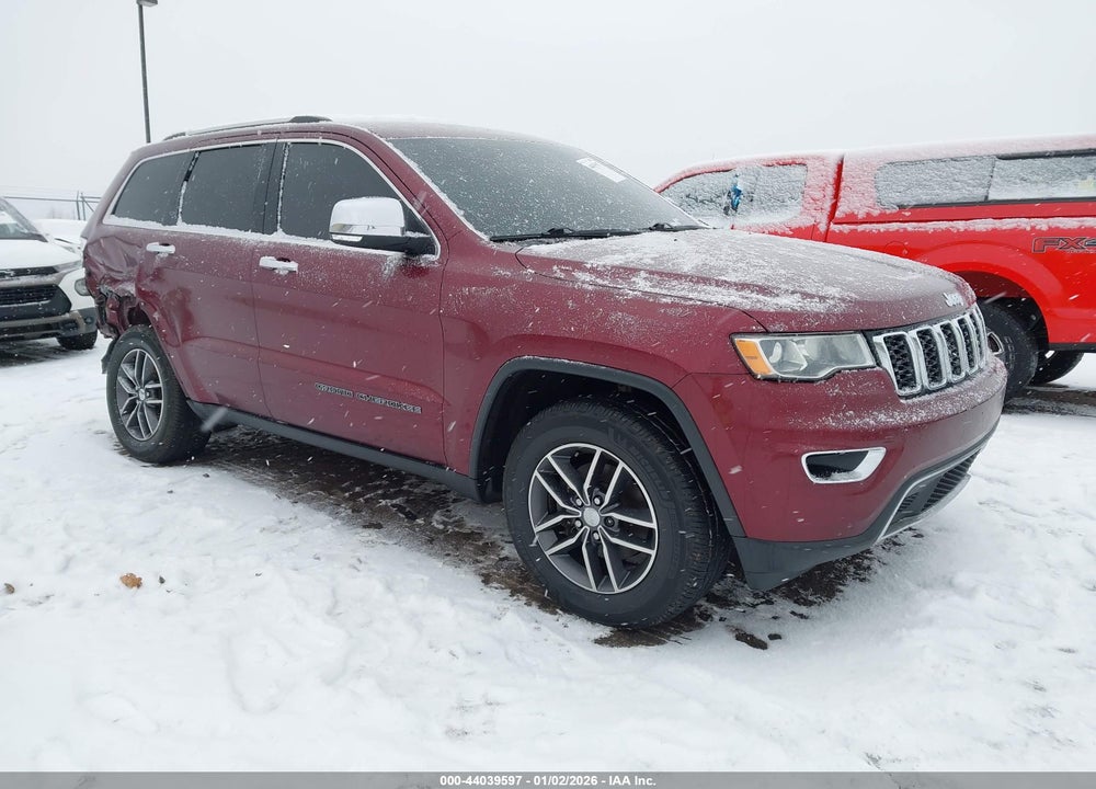2017 JEEP GRAND CHEROKEE LIMITED 4X4 VIN: 1C4RJFBG3HC818334