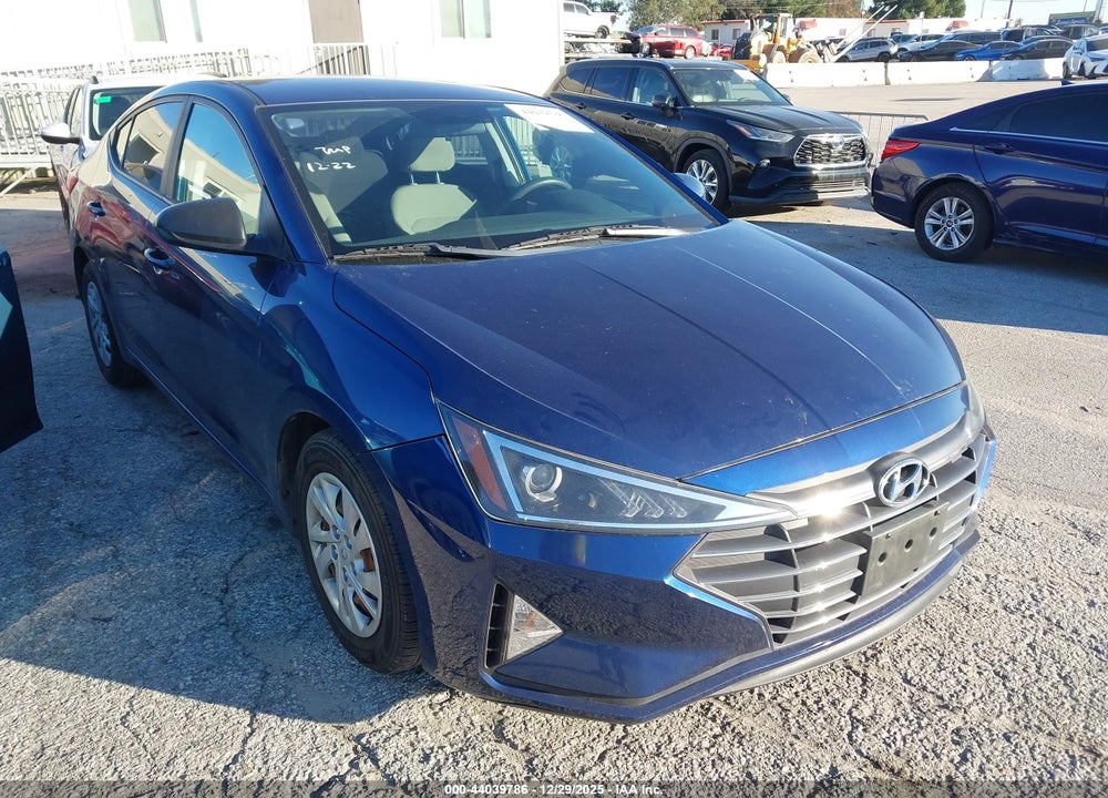 2019 HYUNDAI ELANTRA SE VIN: 5NPD74LF1KH489969
