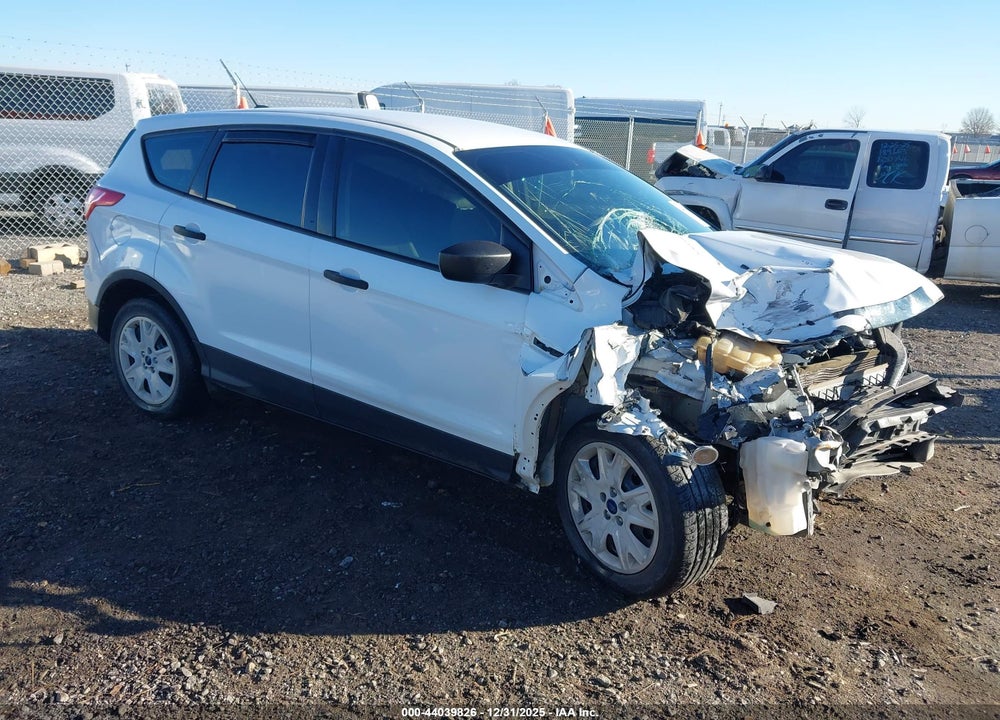 2014 FORD ESCAPE S VIN: 1FMCU0F72EUD58296
