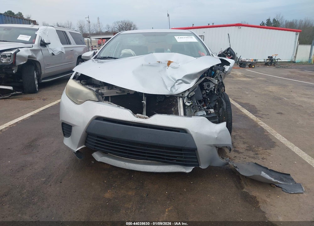 2015 TOYOTA COROLLA L VIN: 2T1BURHE8FC286163