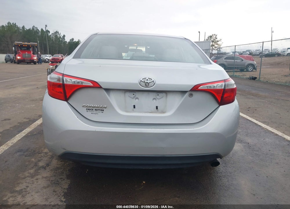 2015 TOYOTA COROLLA L VIN: 2T1BURHE8FC286163