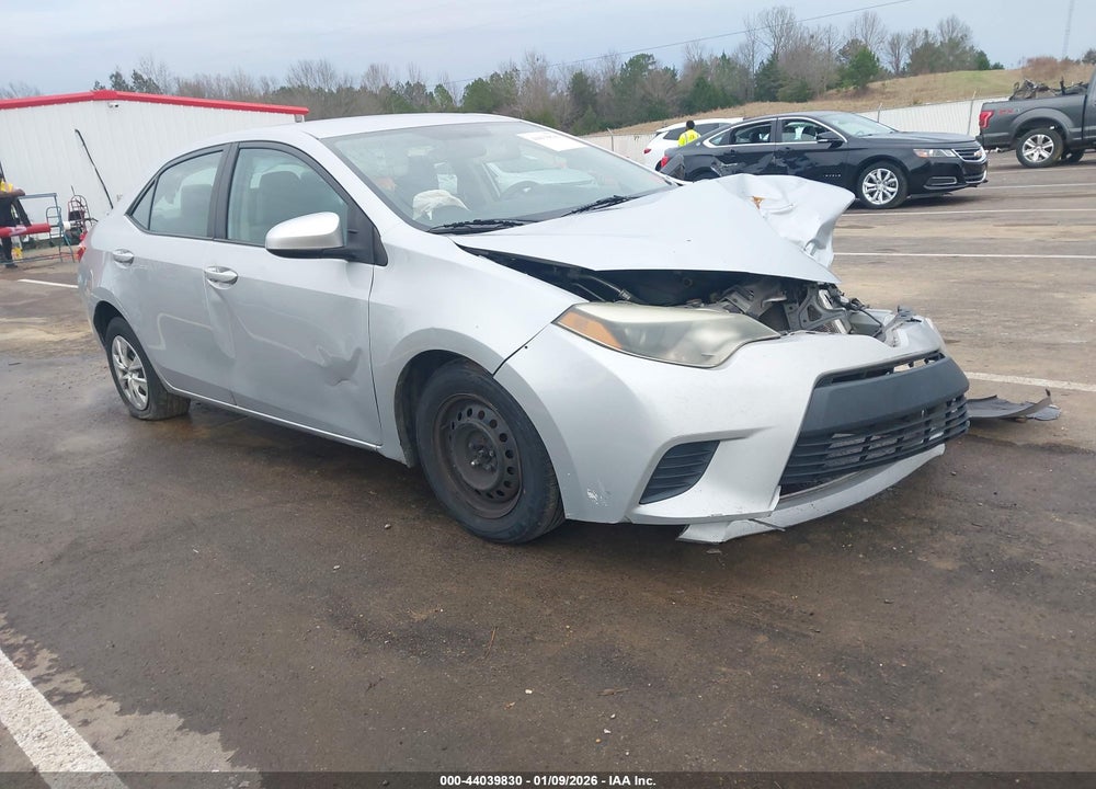 2015 TOYOTA COROLLA L VIN: 2T1BURHE8FC286163