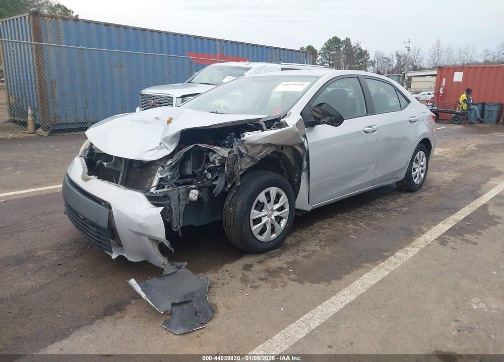 2015 TOYOTA COROLLA L VIN: 2T1BURHE8FC286163